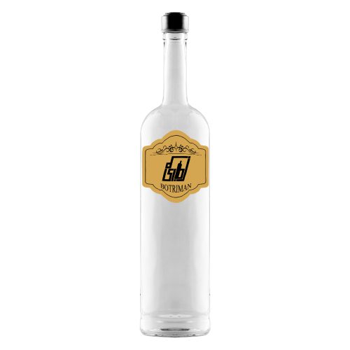 بطری ایسلندی شفاف 1 لیتری با درب پیچی